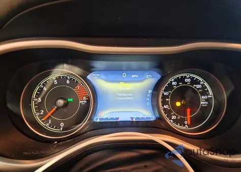 2017 Jeep Cherokee Overland z USA, uszkodzony, nr VIN 1C4PJMJS5HW503826